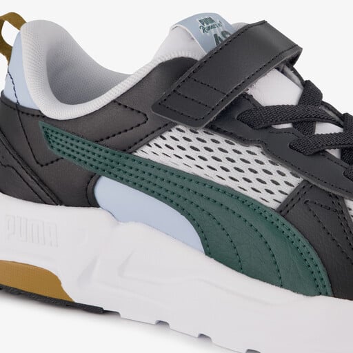 Trinity 2 LT Run Fun AC+ kinder sneakers zwart groen