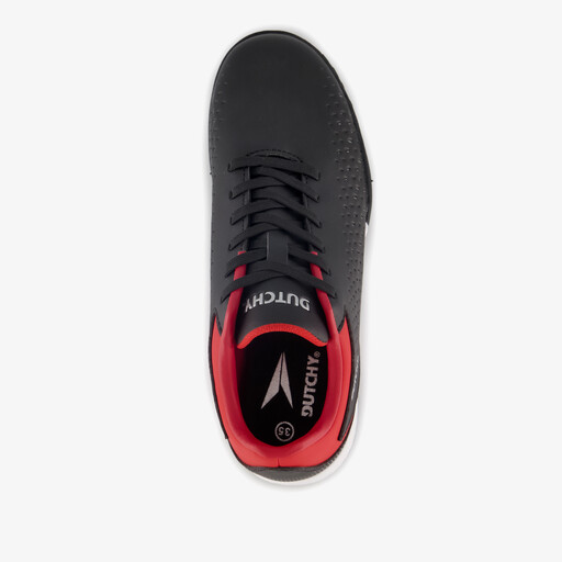 IC kinder zaalschoenen zwart rood