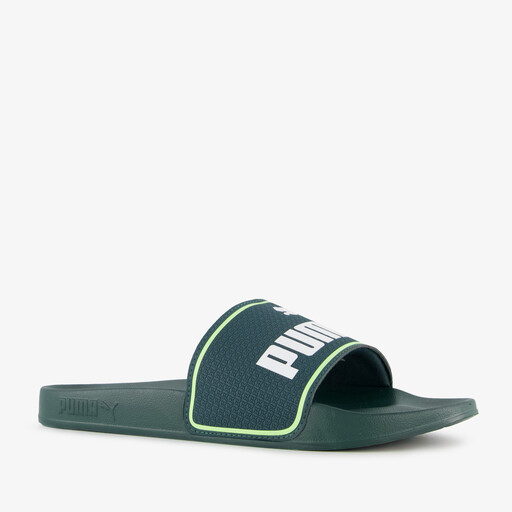 Leadcat 2.0 Green Terrain heren badslippers donkergroen
