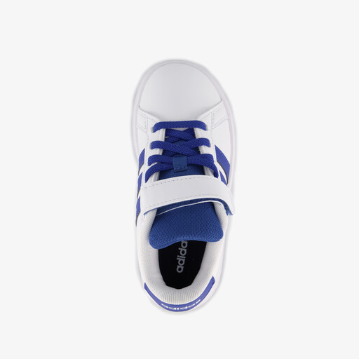 Grand Court 2.0 kinder sneakers blauw wit