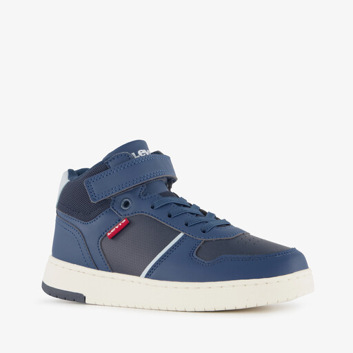 Hoge jongens sneakers blauw