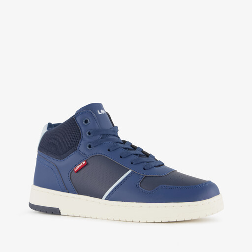 Hoge jongens sneakers blauw