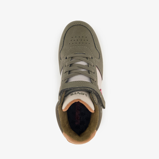 Hoge jongens sneakers groen