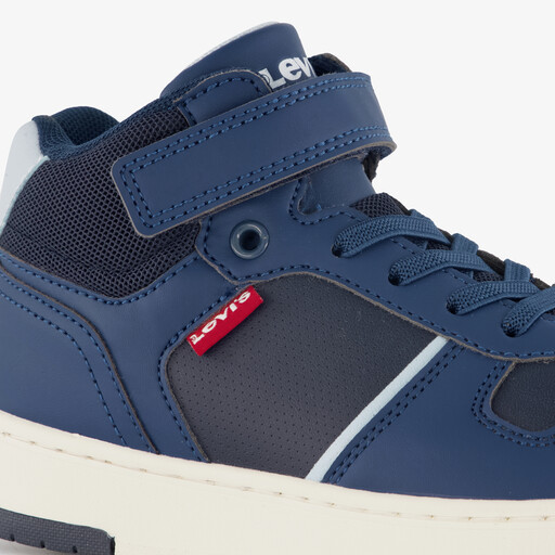 Hoge jongens sneakers blauw