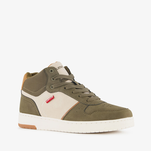 Hoge jongens sneakers groen