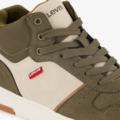 Hoge jongens sneakers groen