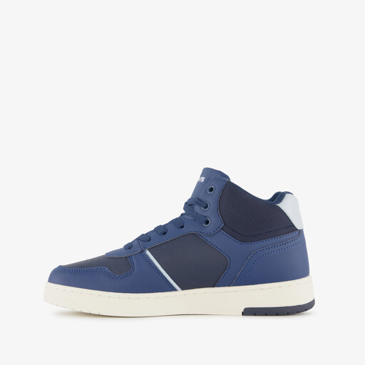 Hoge jongens sneakers blauw