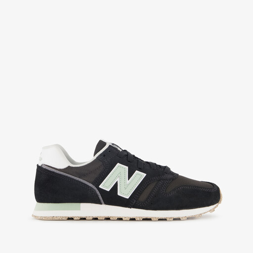 373 dames sneakers zwart mintgroen