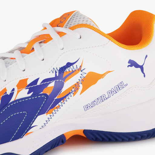 Nova Smash unisex tennisschoenen wit blauw