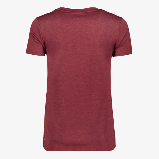 Tad Essentials dames sport T-shirt bordeauxrood