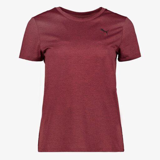 Tad Essentials dames sport T-shirt bordeauxrood