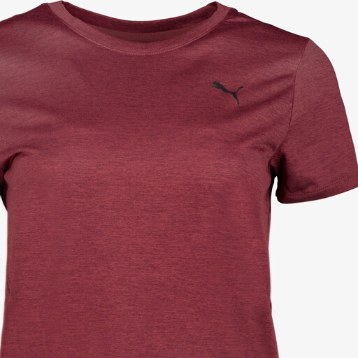 Tad Essentials dames sport T-shirt bordeauxrood