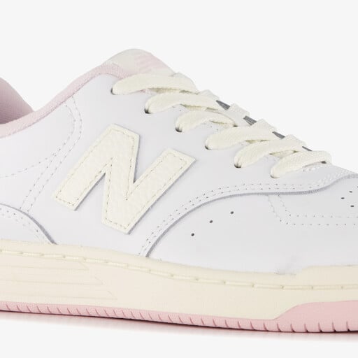 Meisjes sneakers wit pastel