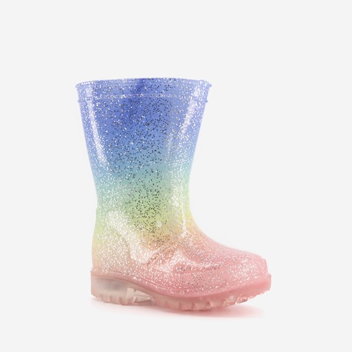 Kinder regenlaarzen met lichtjes