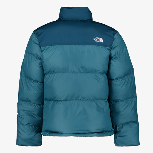 Gewatteerde heren winterjas blauw