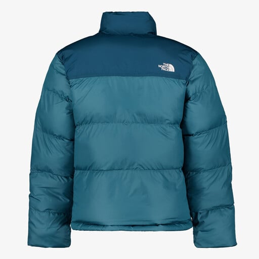 Gewatteerde heren winterjas blauw