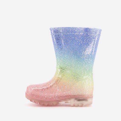 Kinder regenlaarzen met lichtjes