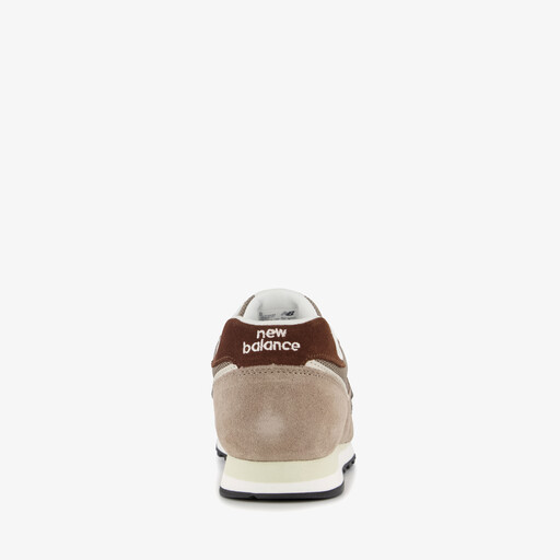 373 leren heren sneakers beige