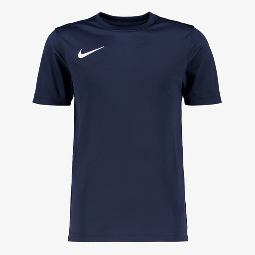 Dri-Fit Park 7 kinder sport T-shirt donkerblauw