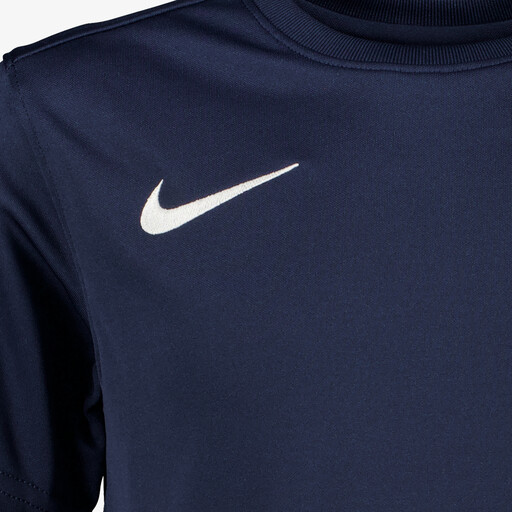 Dri-Fit Park 7 kinder sport T-shirt donkerblauw