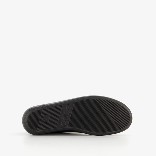 ECCO Soft 2.0 Classic leren dames sneakers zwart
