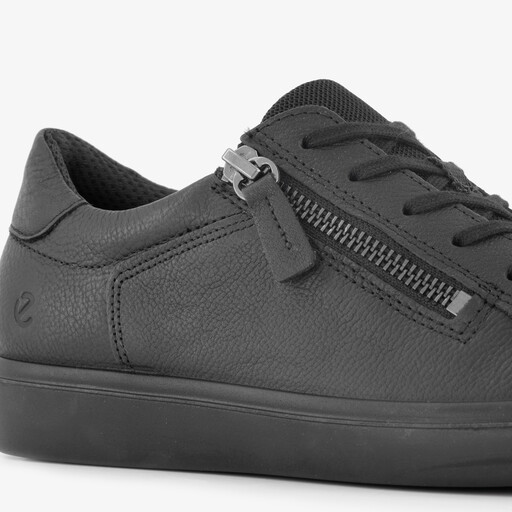 ECCO Classic leren dames sneakers zwart