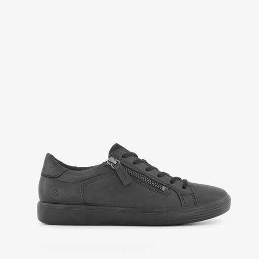 ECCO Classic leren dames sneakers zwart