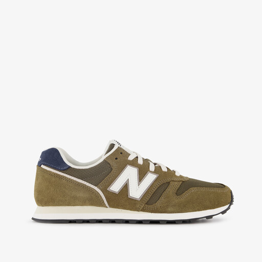 373 leren heren sneakers groen