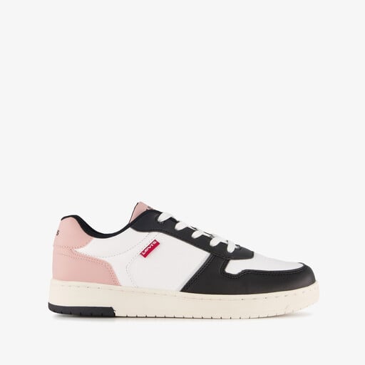 Meisjes sneakers roze zwart