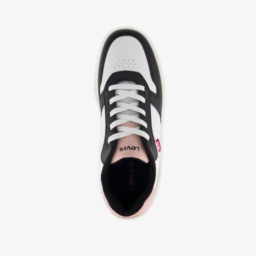 Meisjes sneakers roze zwart
