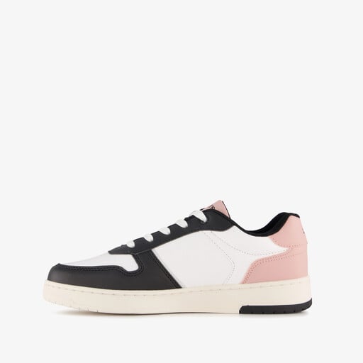Meisjes sneakers roze zwart