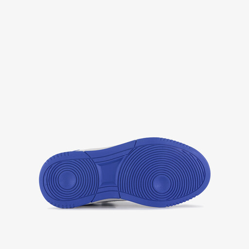 Hoge jongens sneakers blauw wit