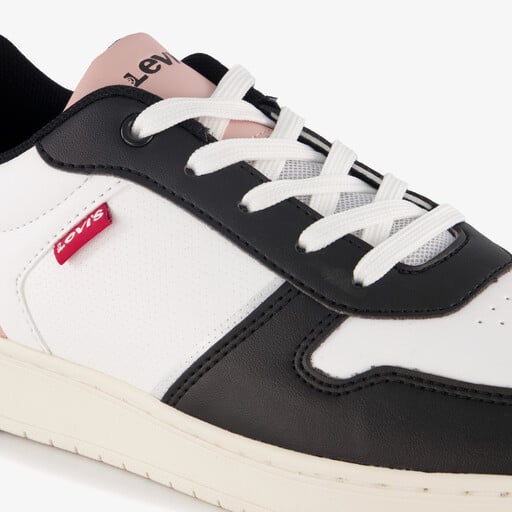 Meisjes sneakers roze zwart