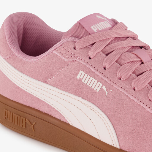 Smash 3.0 leren dames sneakers roze