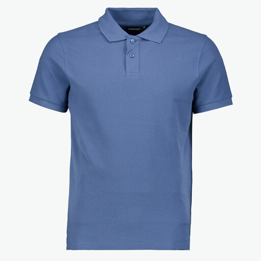 Heren polo blauw
