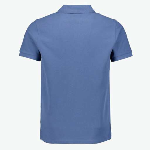 Heren polo blauw