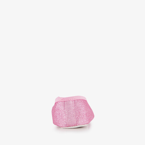 Meisjes balletschoenen met glitters roze