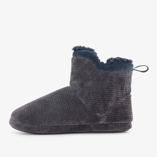 Gevoerde heren sloffen grijs