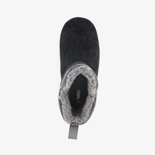 Gevoerde heren sloffen zwart