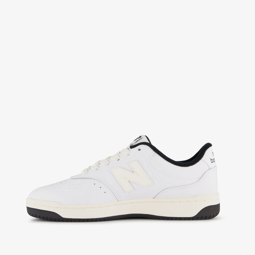 Meisjes sneakers wit zwart