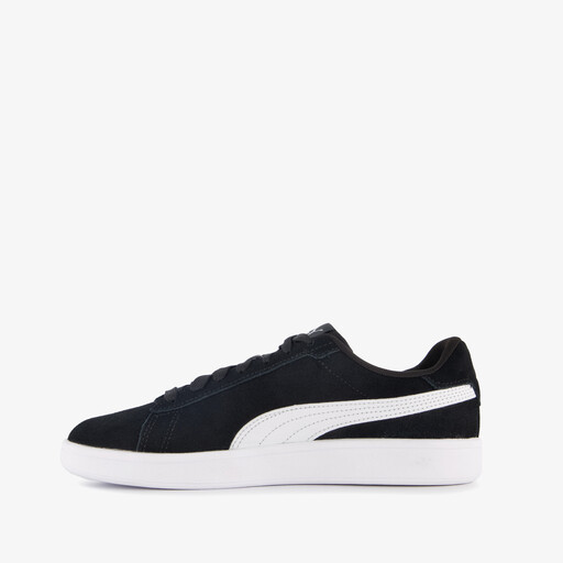 Smash 3.0 leren dames sneakers zwart