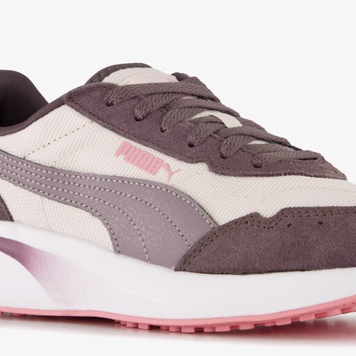 R78 Glance dames sneakers paars roze