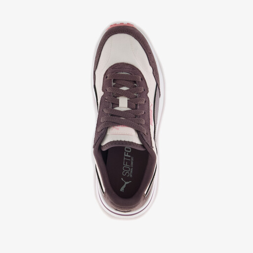 R78 Glance dames sneakers paars roze
