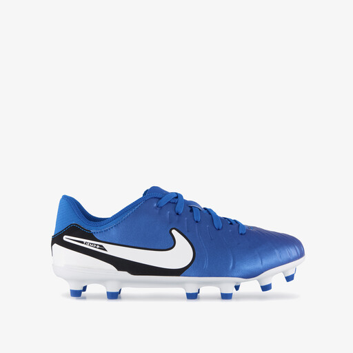 Legend 10 Academy MG kinder voetbalschoenen blauw wit