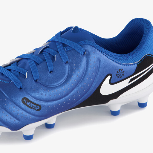 Legend 10 Academy MG kinder voetbalschoenen blauw wit