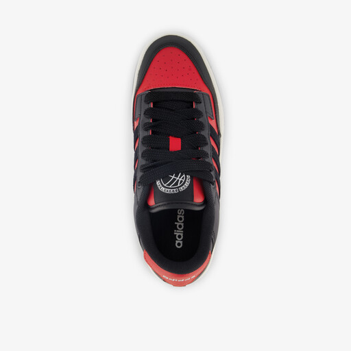 Rapid Court Low jongens sneakers rood zwart
