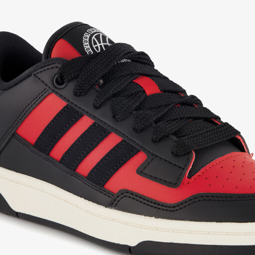 Rapid Court Low jongens sneakers rood zwart