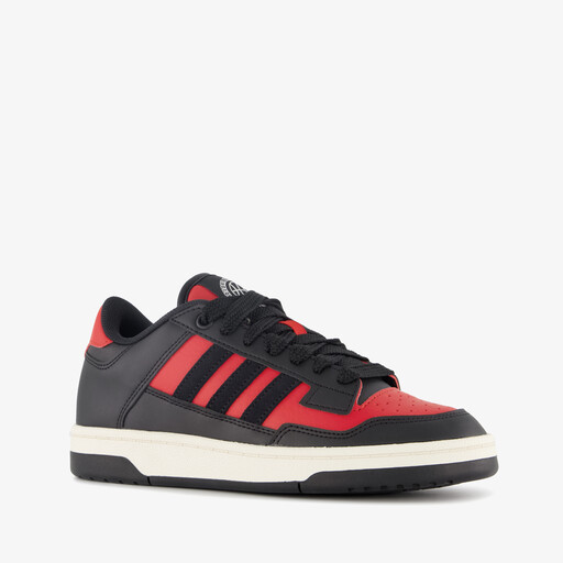 Rapid Court Low jongens sneakers rood zwart
