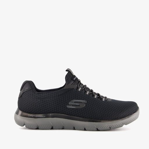 Summits heren sneakers wide fit zwart