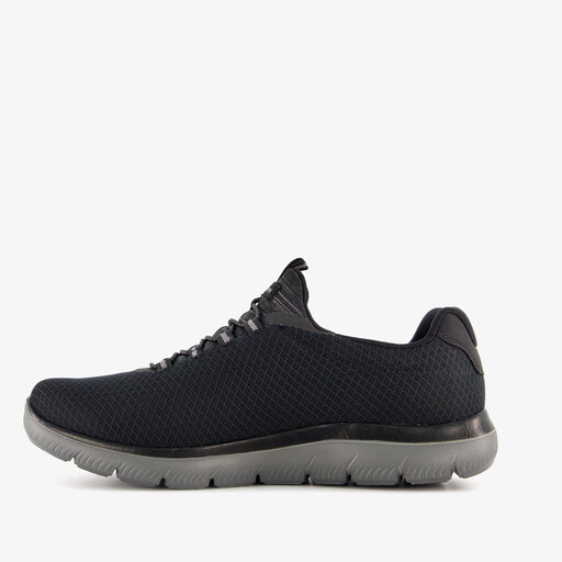 Summits heren sneakers wide fit zwart